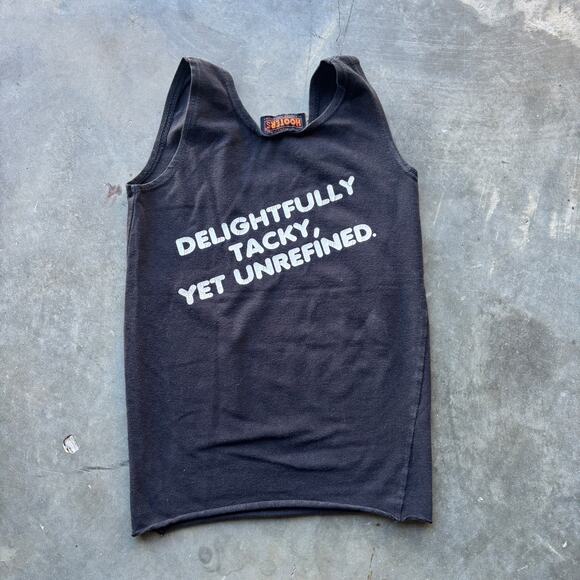 Hooters Uniform Set Tank Top & Shorts PENSACOLA, FL Women's Size XS Black - Picture 7 of 15